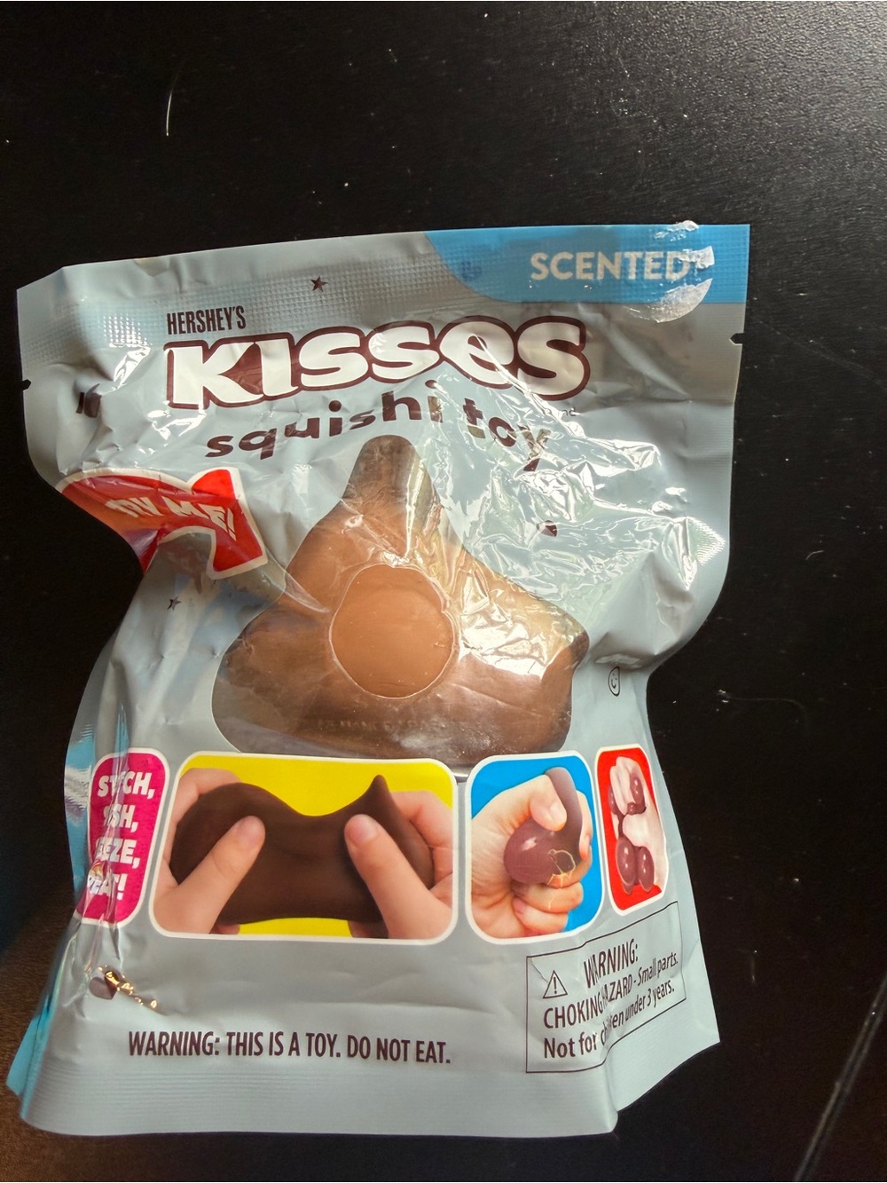 New Squishy Sensory Toy Hershey's Kiss Chocolate Scented Squishi Fidget Kisses